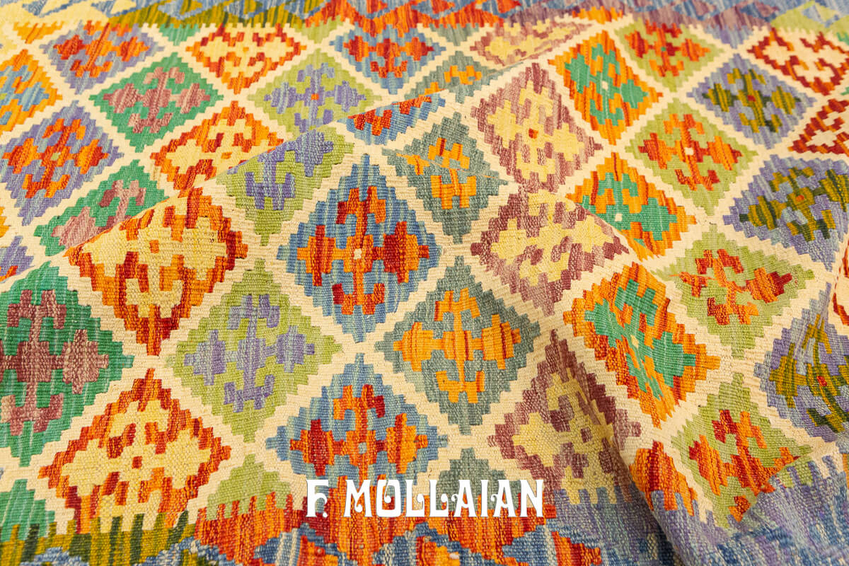 Tappeto Kilim per Corridoio Molto Lungo (595×86 cm)