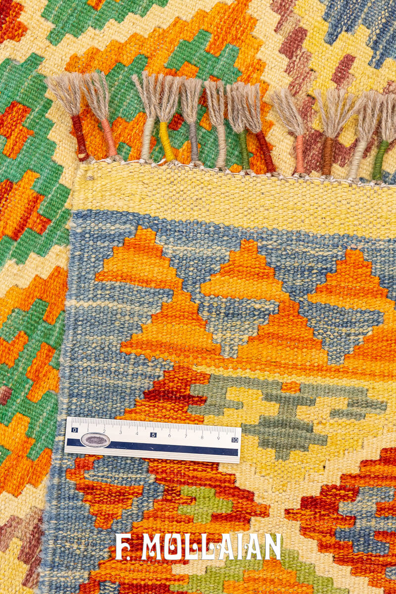 Tappeto Kilim per Corridoio Molto Lungo (595×86 cm)