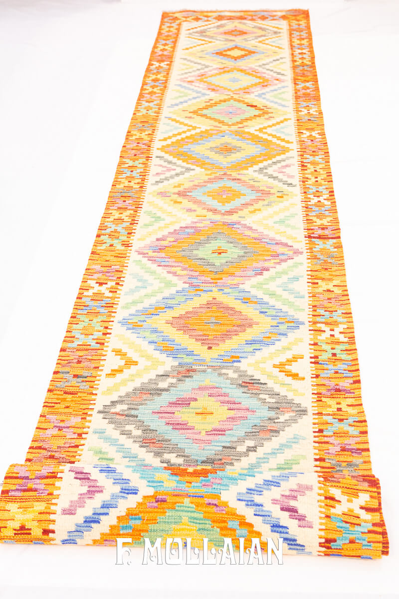 Tappeto Kilim Molto Lungo Corridoio  (499×67 cm)