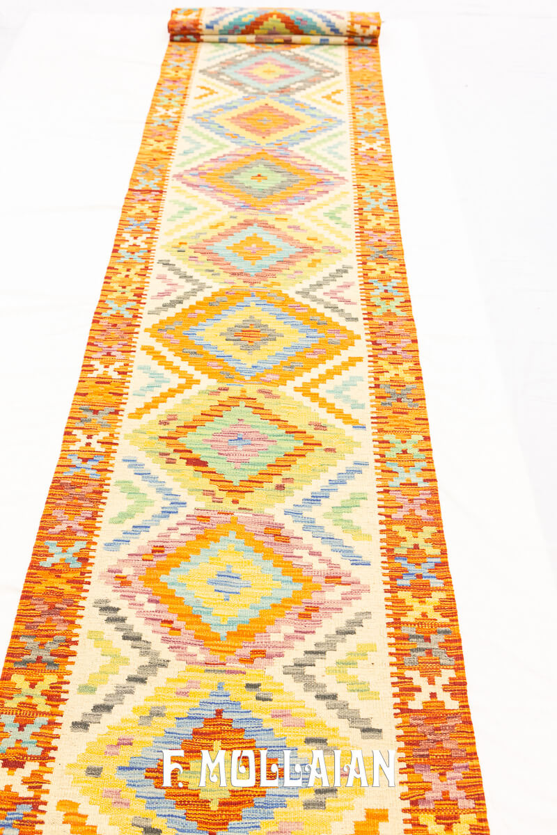 Tappeto Kilim Molto Lungo Corridoio  (499×67 cm)