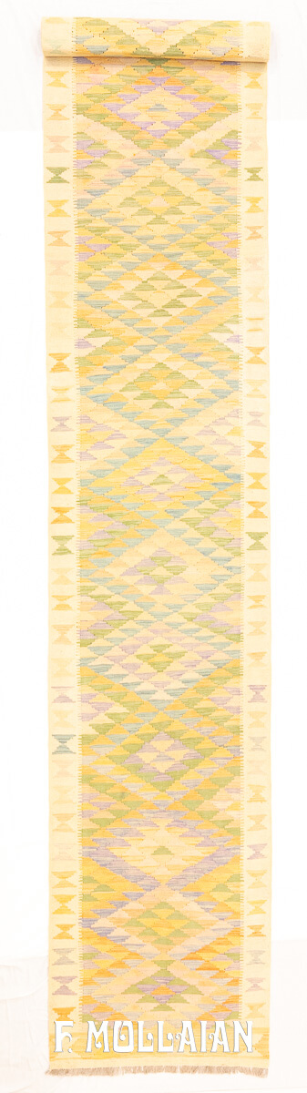 Tappeto per Corridoio Kilim Afgano (507×83 cm)