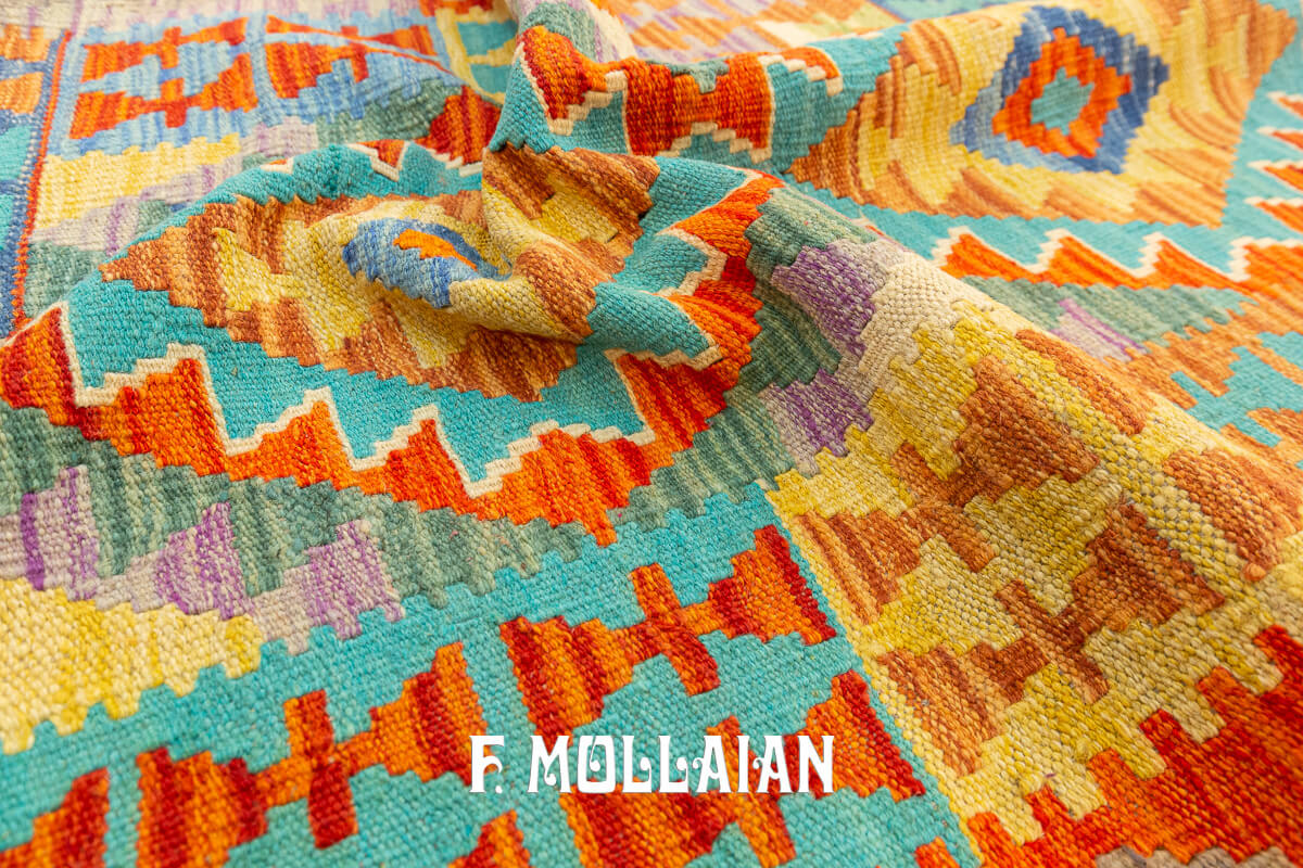 Kilim Rug Multicolored (128×83 cm)