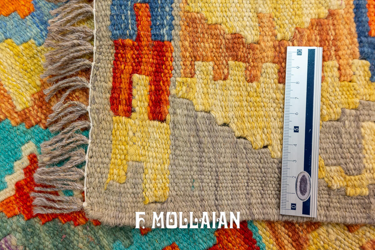Kilim Rug Multicolored (128×83 cm)
