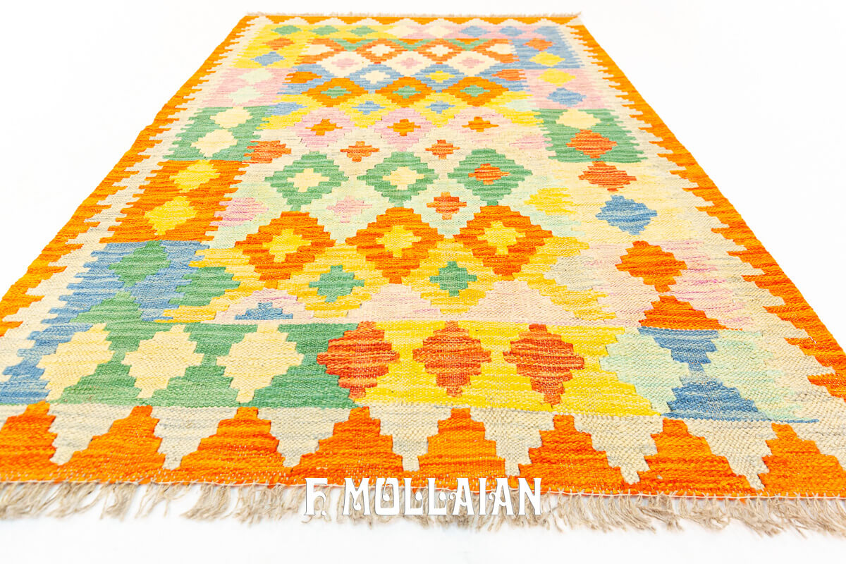 Kilim Rug Multicolored Kaudani (146×101 cm)