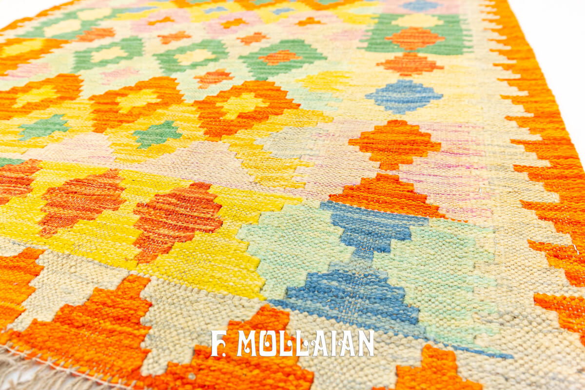 Kilim Rug Multicolored Kaudani (146×101 cm)