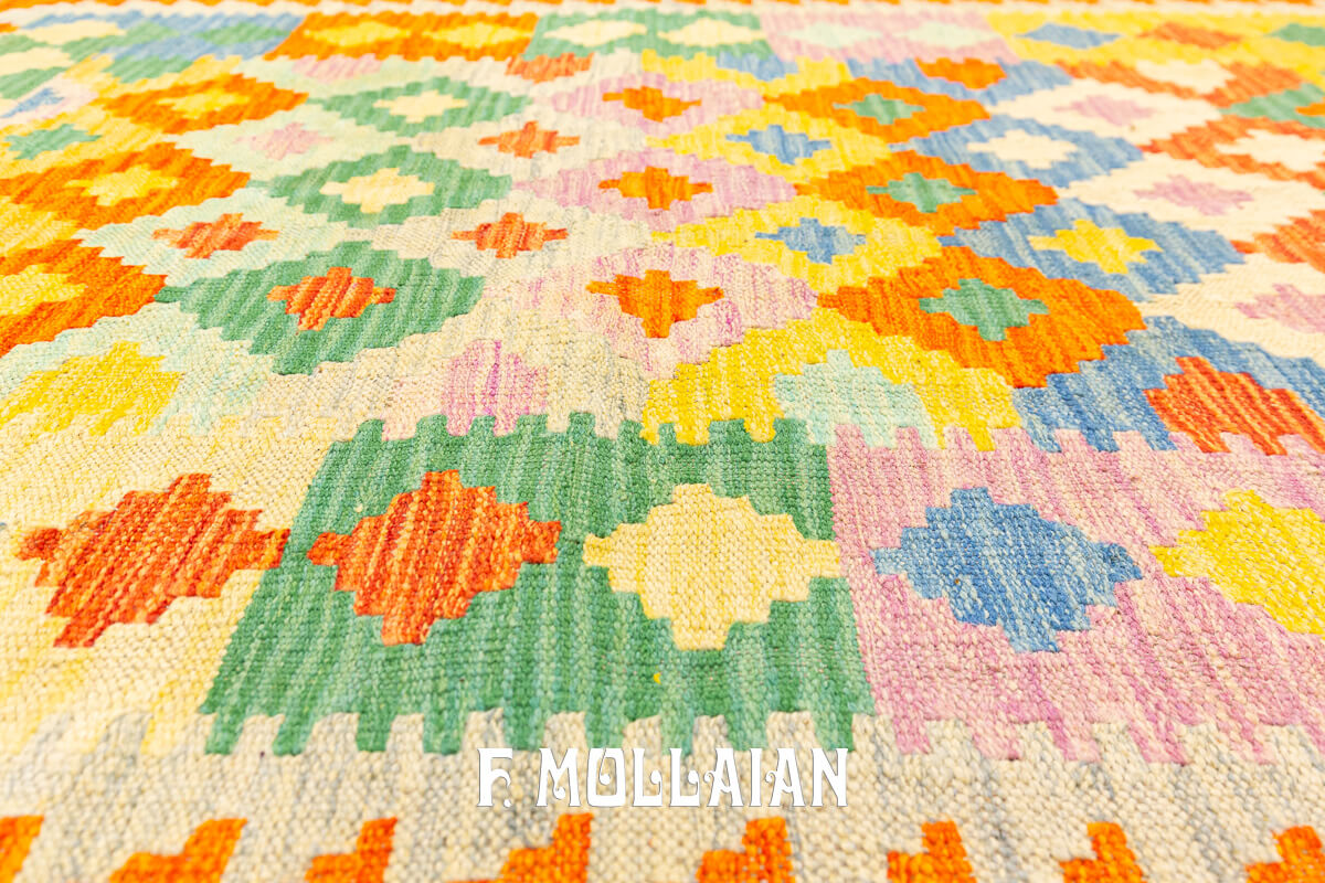 Kilim Rug Multicolored Kaudani (146×101 cm)