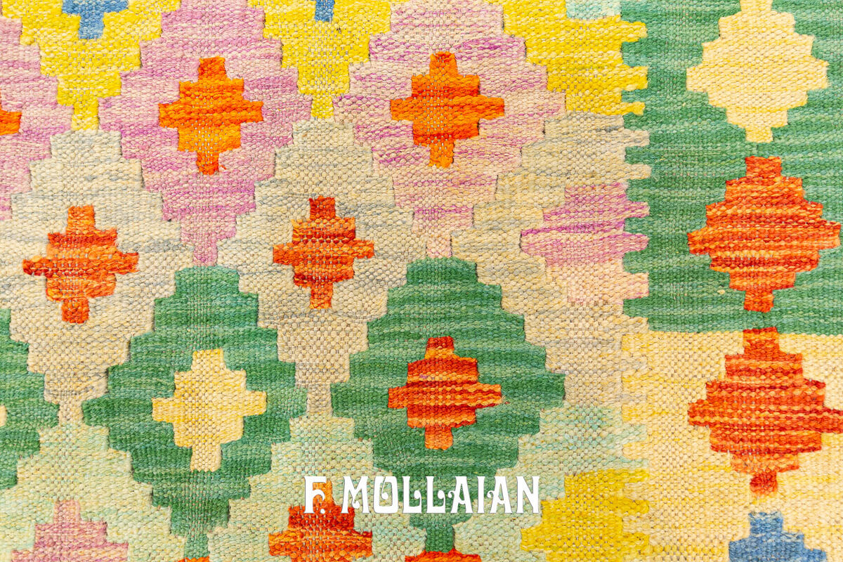 Kilim Rug Multicolored Kaudani (146×101 cm)