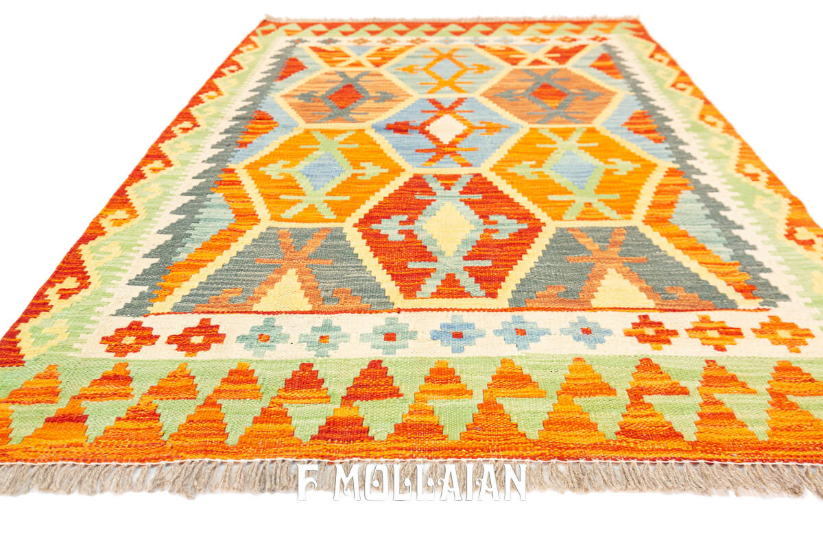 Kilim Rug Flat-weave Kaudani (147×103 cm)