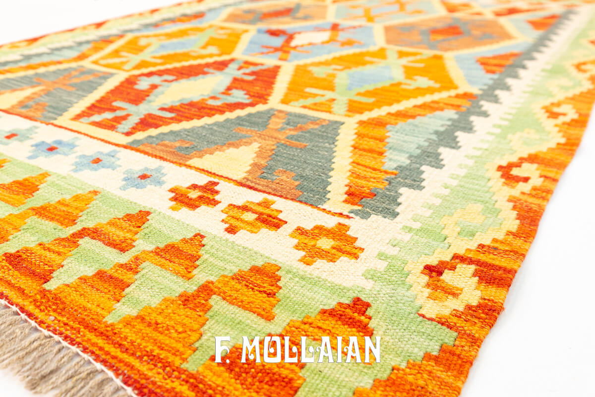 Kilim Rug Flat-weave Kaudani (147×103 cm)