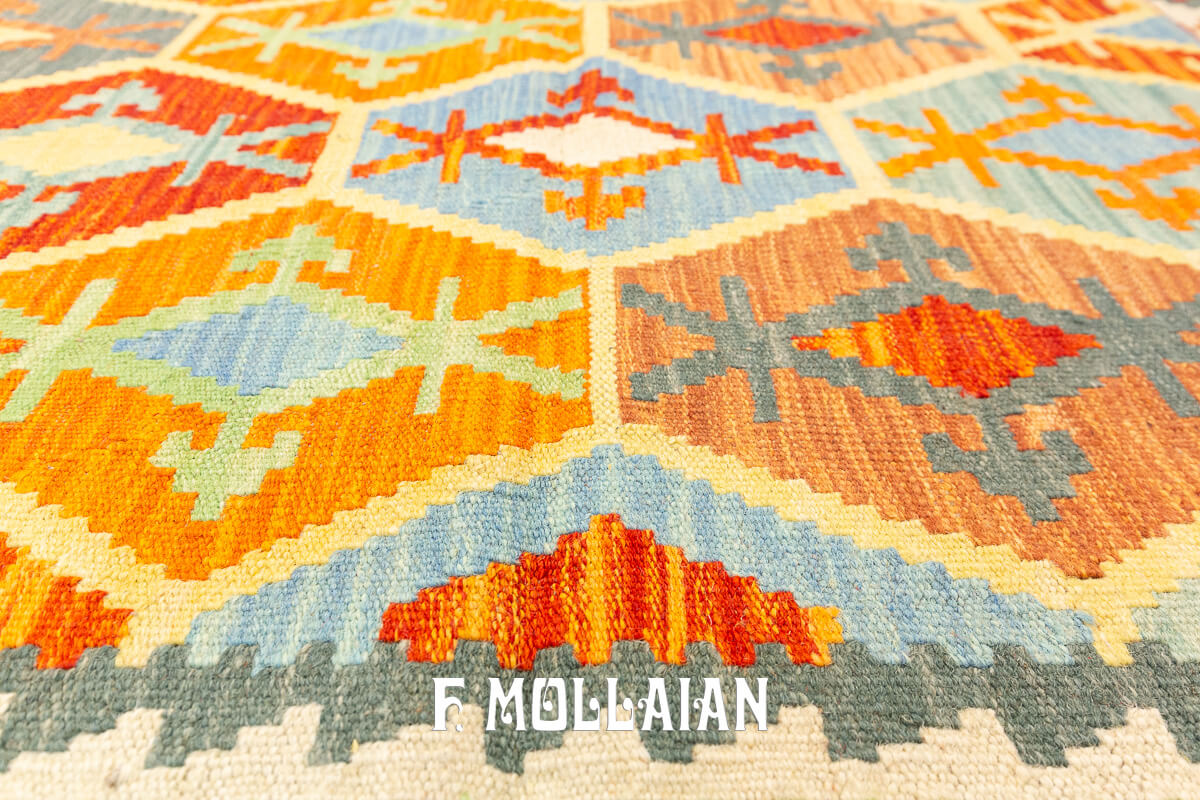Kilim Rug Flat-weave Kaudani (147×103 cm)