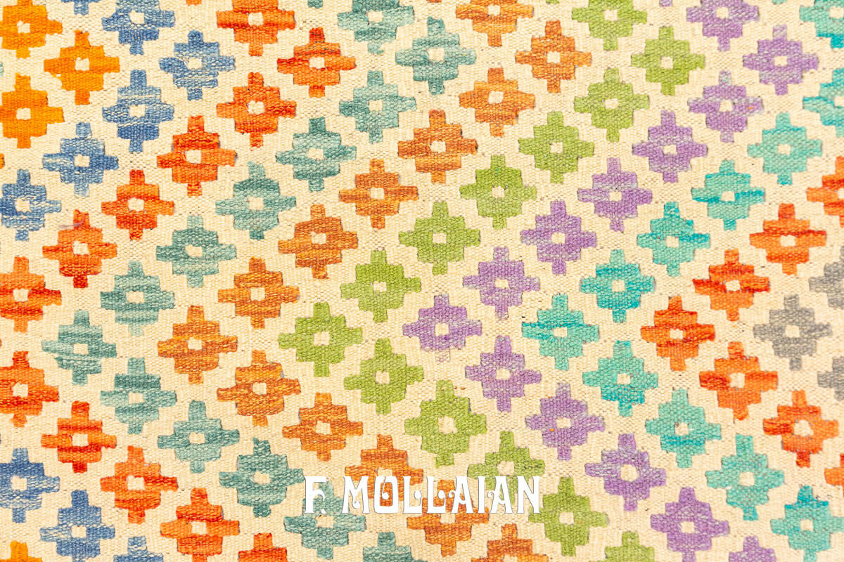 Kilim Rug Afghan Kaudani (176×126 cm)