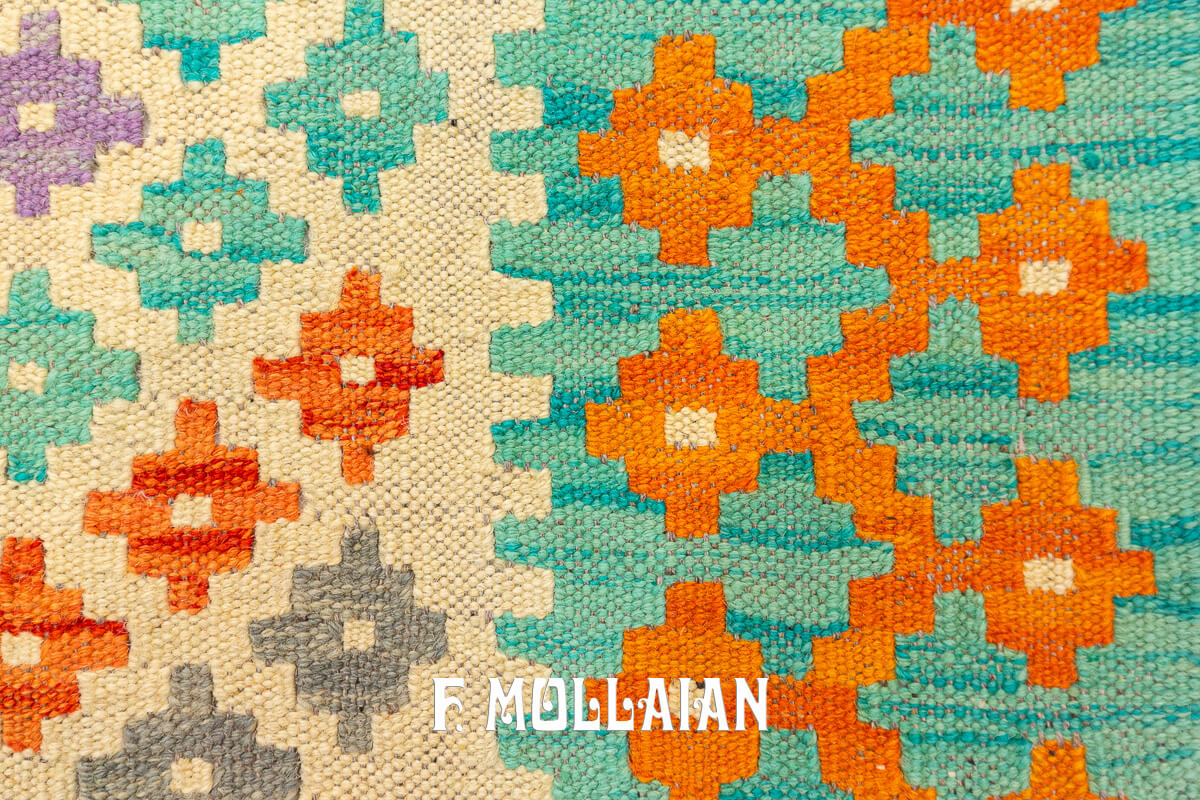 Kilim Rug Afghan Kaudani (176×126 cm)