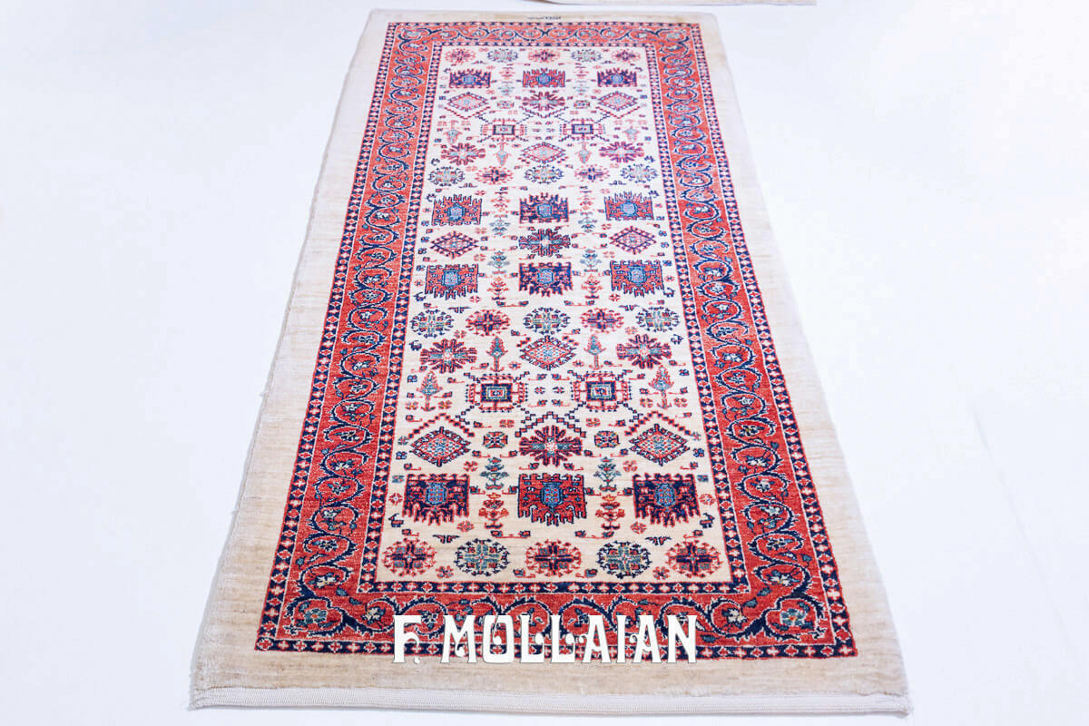 Kashkuli Sherkat Rug Color Beige (156×79 cm)