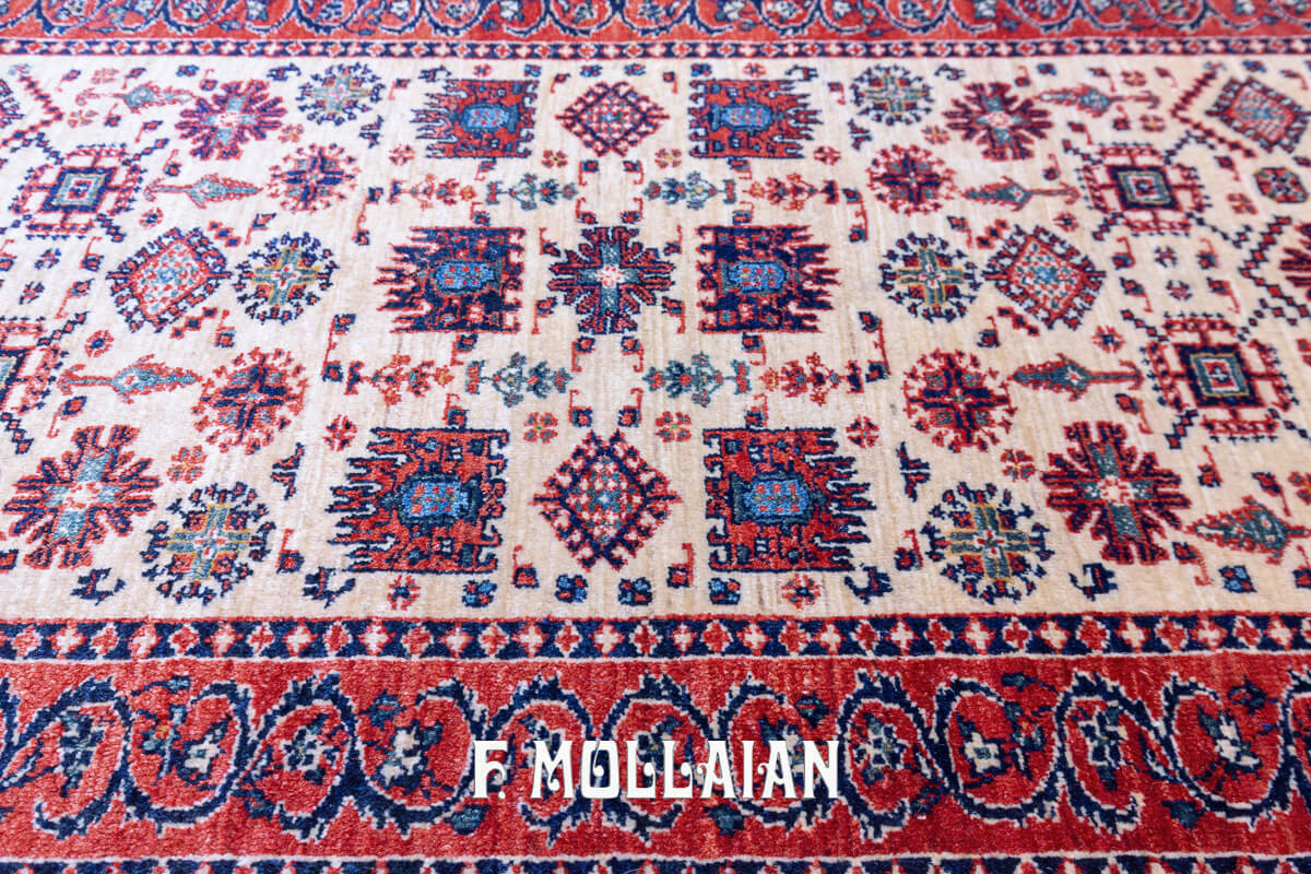 Kashkuli Sherkat Rug Color Beige (156×79 cm)