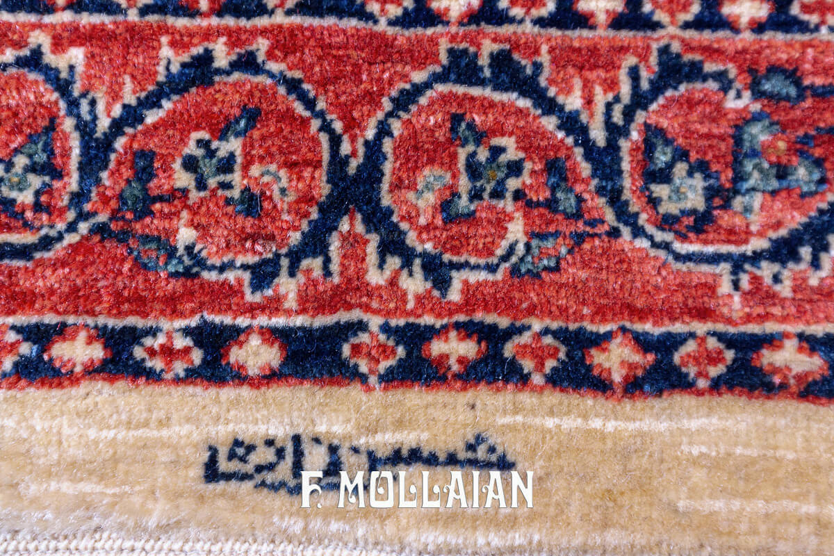 Kashkuli Sherkat Rug Color Beige (156×79 cm)
