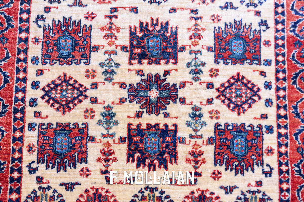 Kashkuli Sherkat Rug Color Beige (156×79 cm)