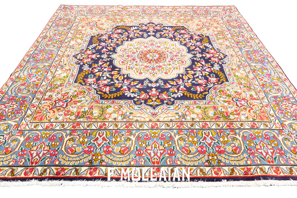 Kerman Rug Multicolor (198×197 cm)