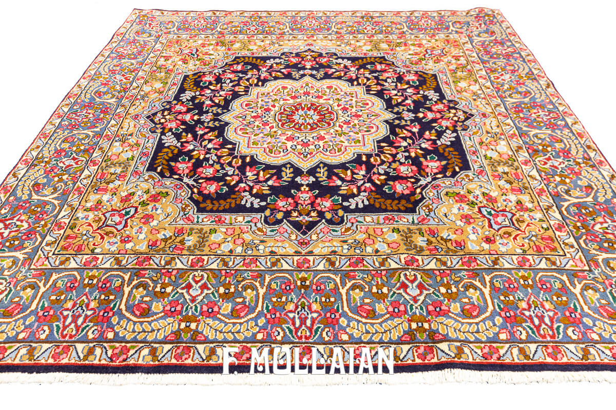 Kerman Rug Multicolor (198×197 cm)