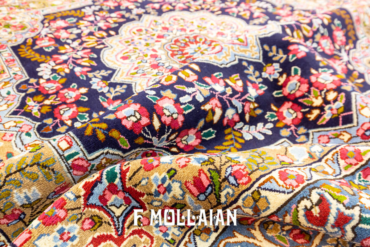Kerman Rug Multicolor (198×197 cm)
