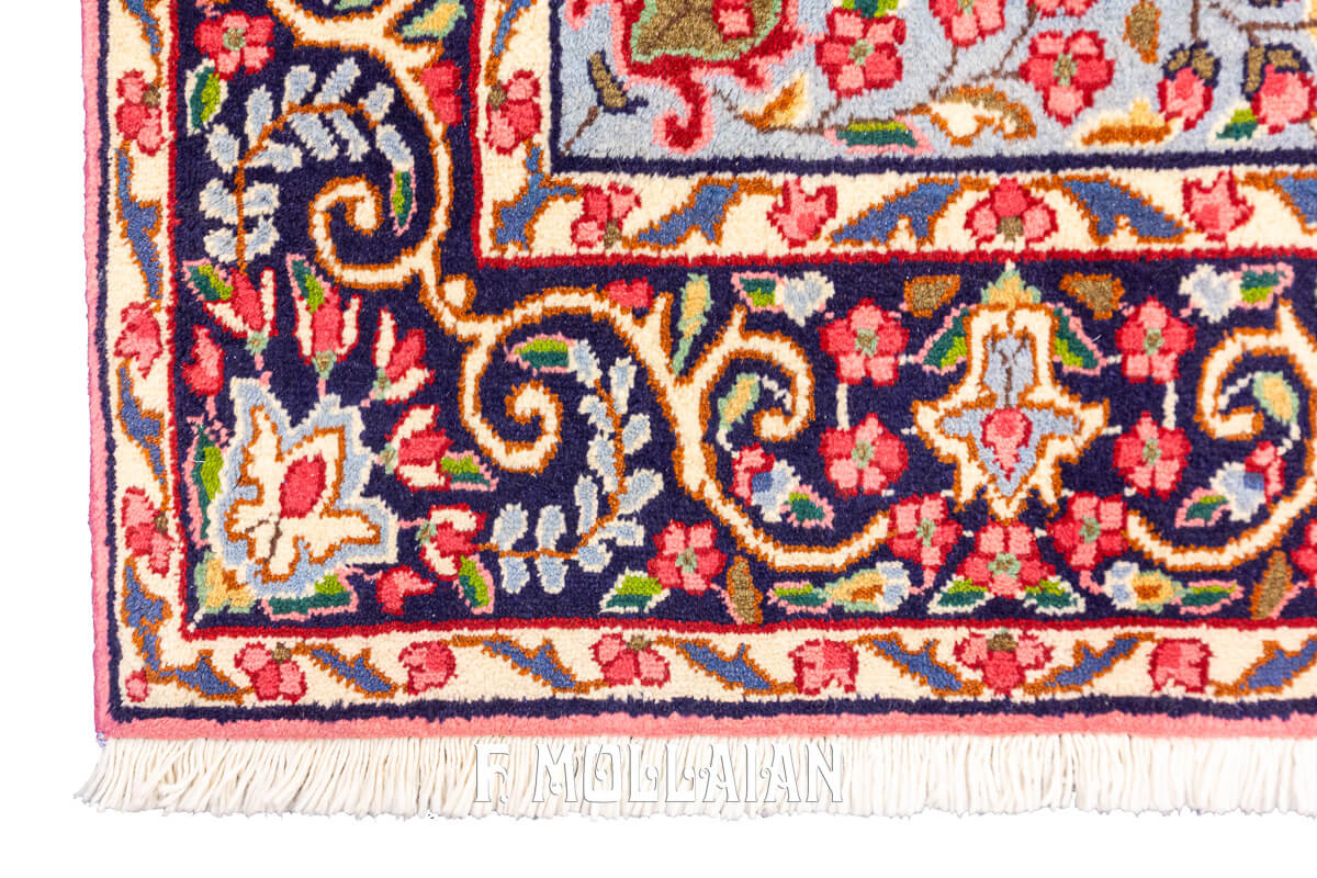 Kirman Rug Pink Color (156x144 cm)