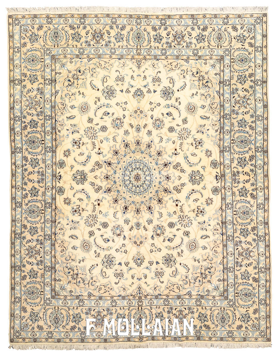 Nain Rug Beige Color (253×200 cm)