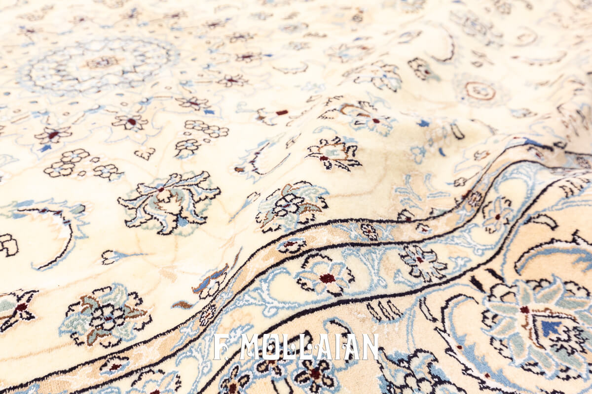 Nain Rug Beige Color (253×200 cm)