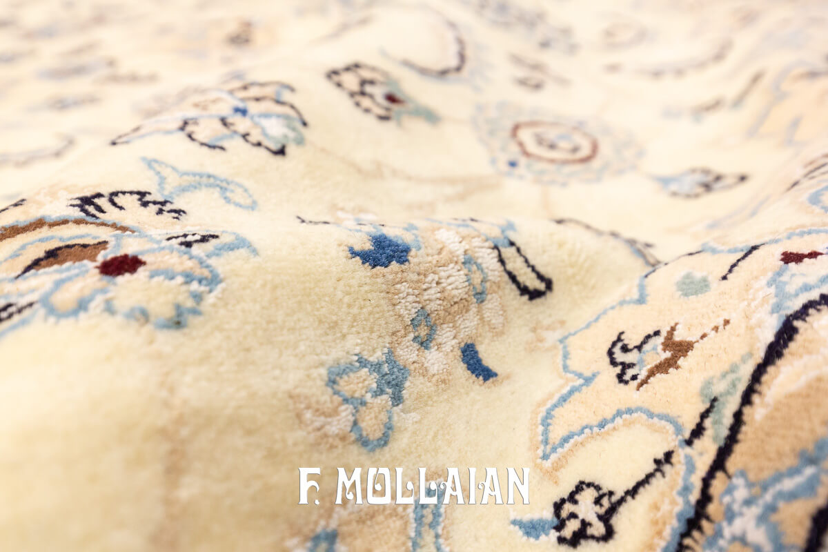 Nain Rug Beige Color (253×200 cm)