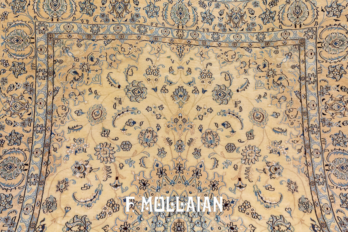 Nain Rug Beige Color (253×200 cm)