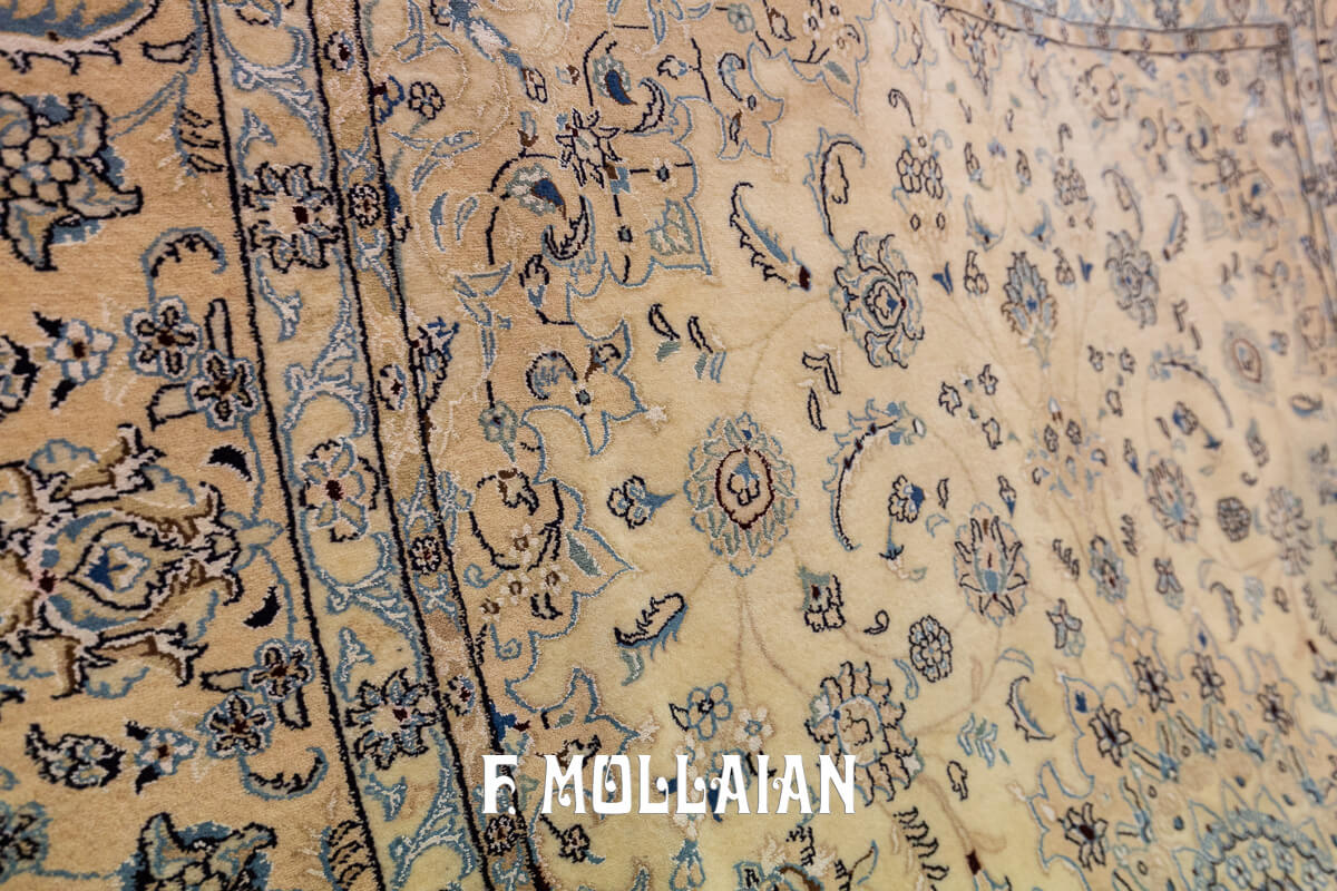 Nain Rug Beige Color (253×200 cm)
