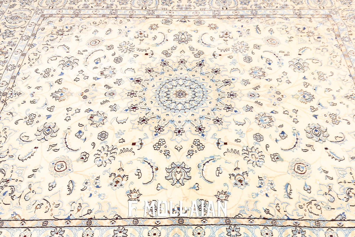 Nain Rug Beige Color (253×200 cm)