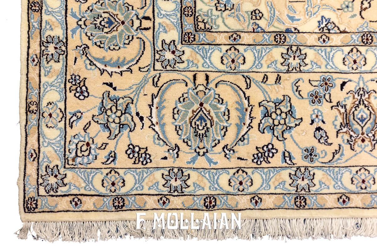 Nain Rug Beige Color (253×200 cm)