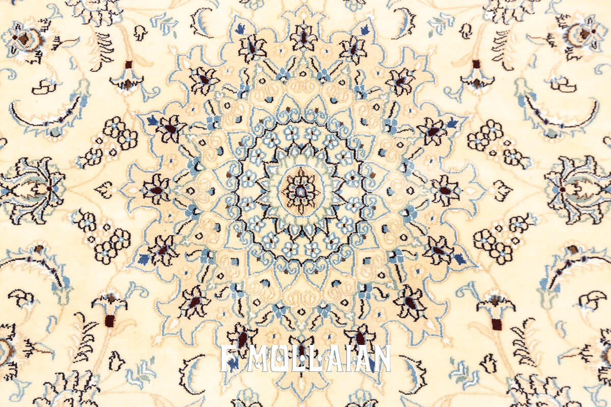 Nain Rug Beige Color (253×200 cm)
