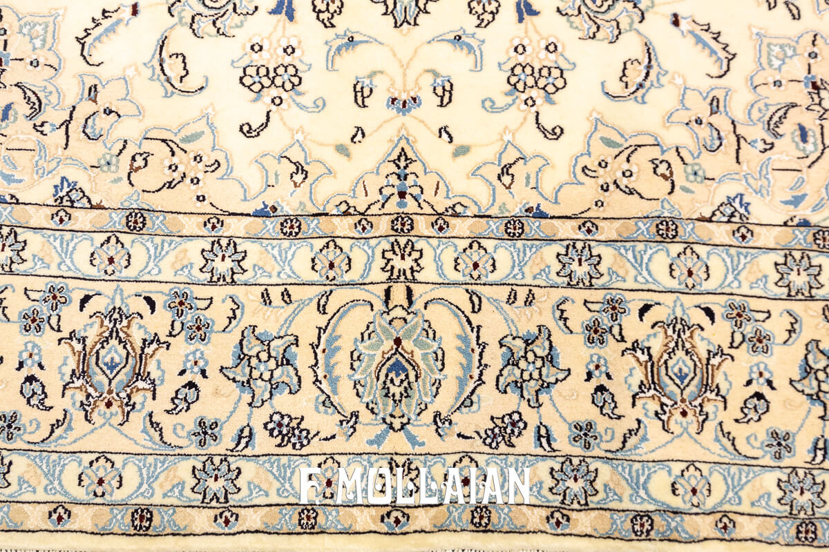 Nain Rug Beige Color (253×200 cm)