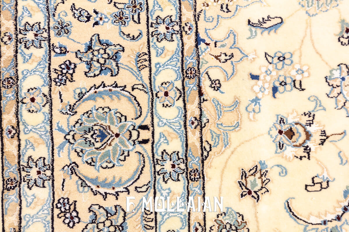 Nain Rug Beige Color (253×200 cm)
