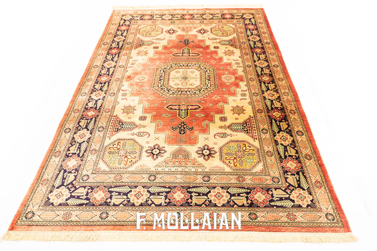 Tappeto Qum Silk Extra Fine (155×105 cm)