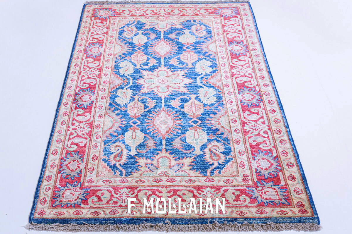 Tappeto Yadan Fondo Blu (112×83 cm)