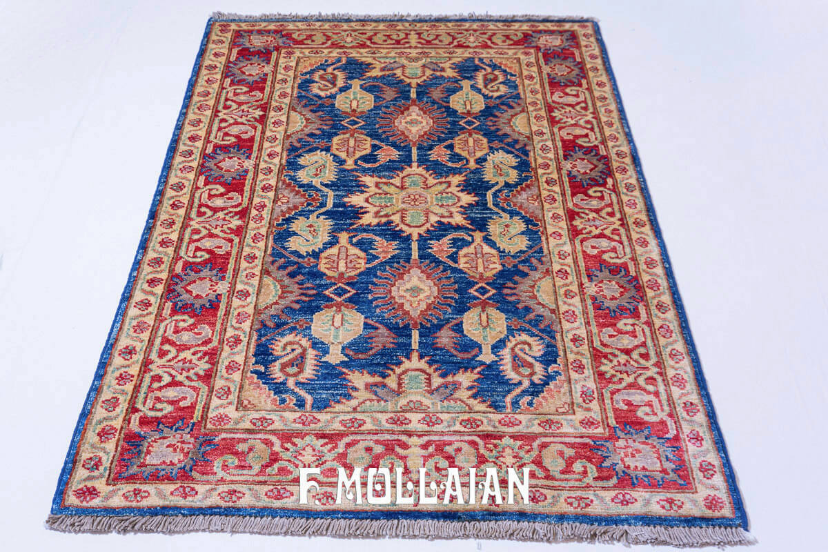 Tappeto Yadan Fondo Blu (112×83 cm)