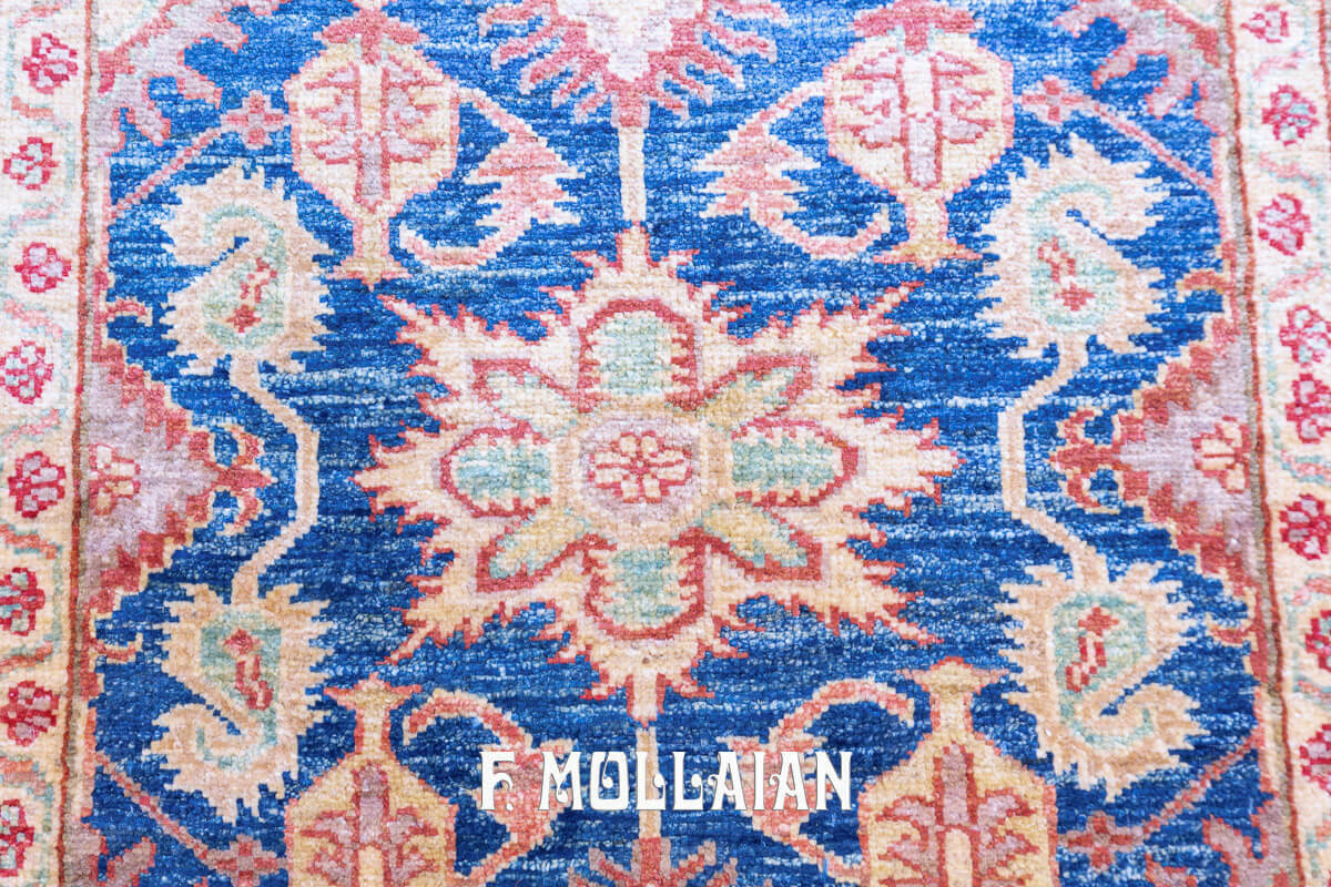 Tappeto Yadan Fondo Blu (112×83 cm)