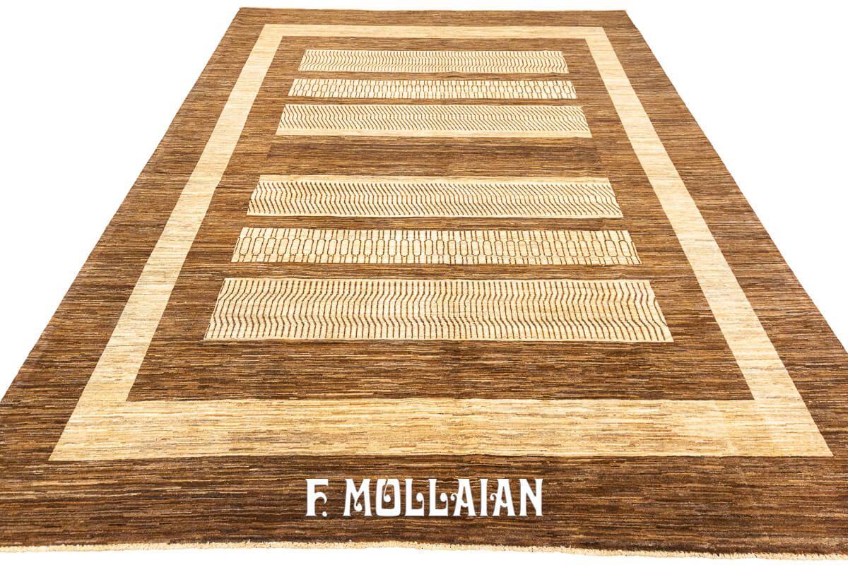 Yadan Deco’ Rug Brown&Beige Color (307×247 cm)