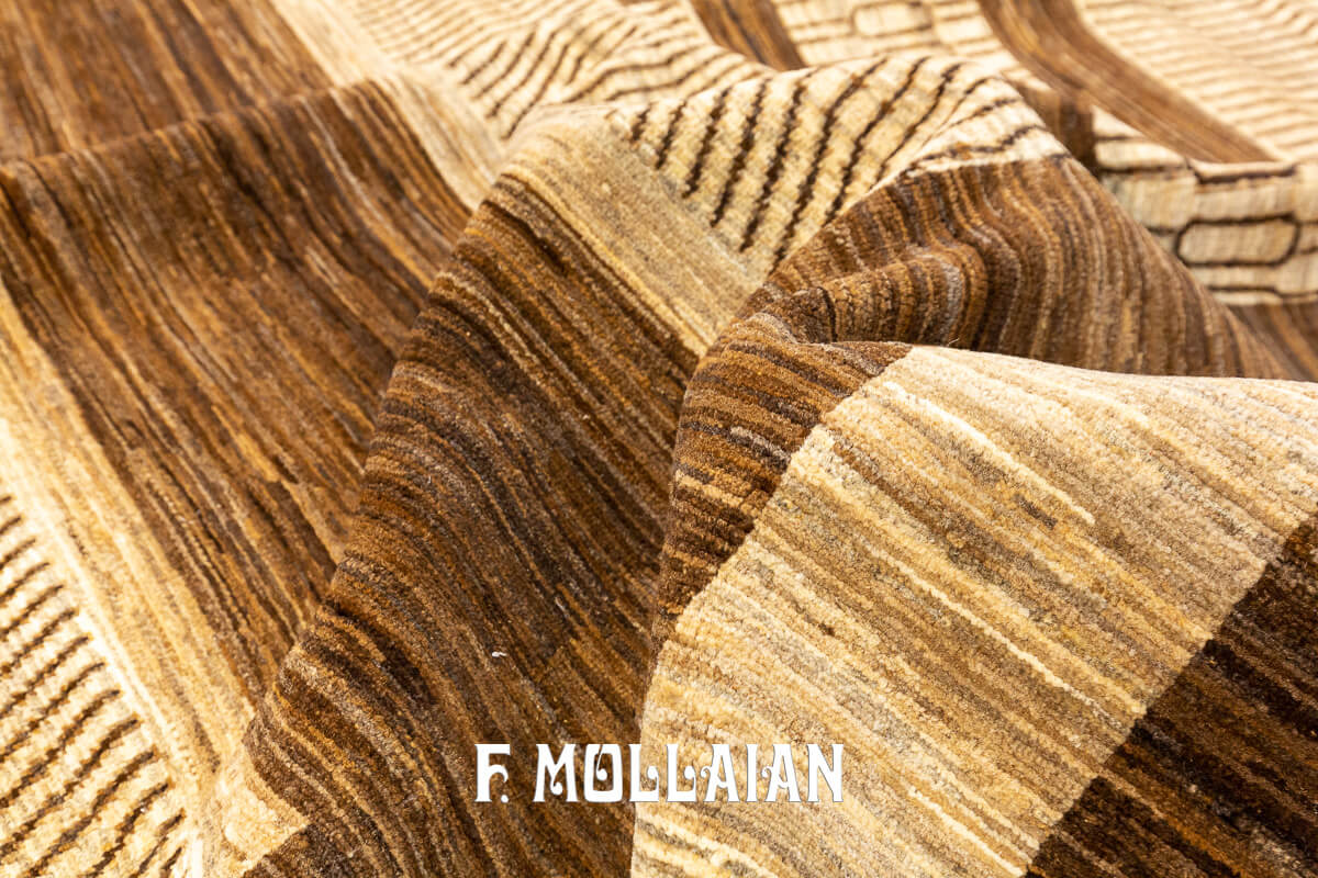 Yadan Deco’ Rug Brown&Beige Color (307×247 cm)
