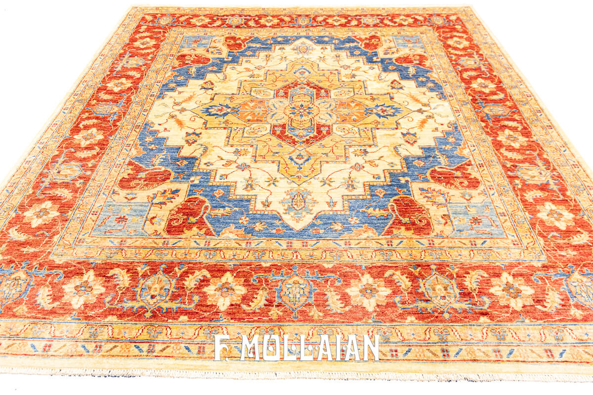 Tappeto Yadan Sherkat con Disegno Decorativo (209×199 cm)