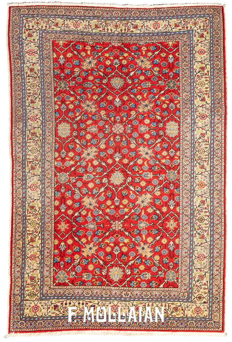 Kayseri Rug Turkish Red Color Field (176×118 cm)