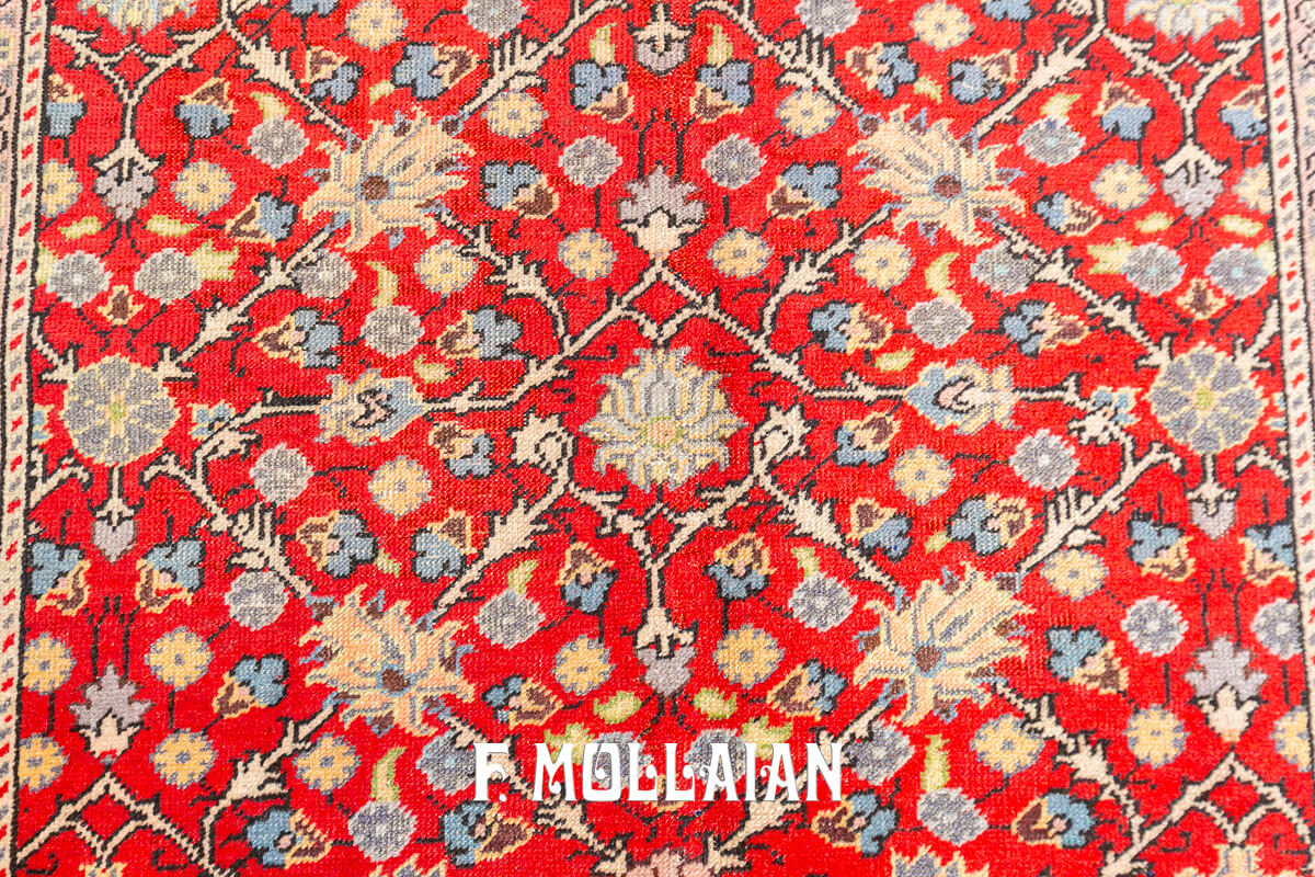 Kayseri Rug Turkish Red Color Field (176×118 cm)