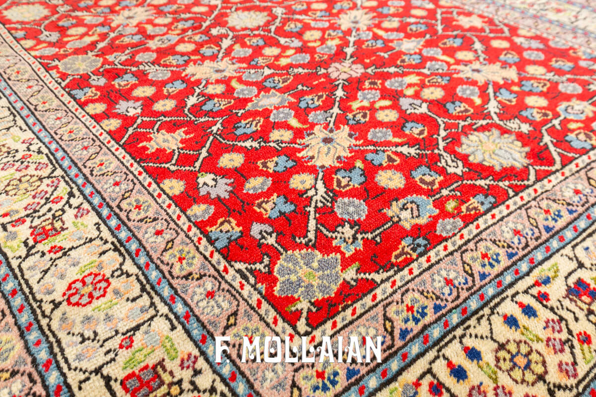 Kayseri Rug Turkish Red Color Field (176×118 cm)