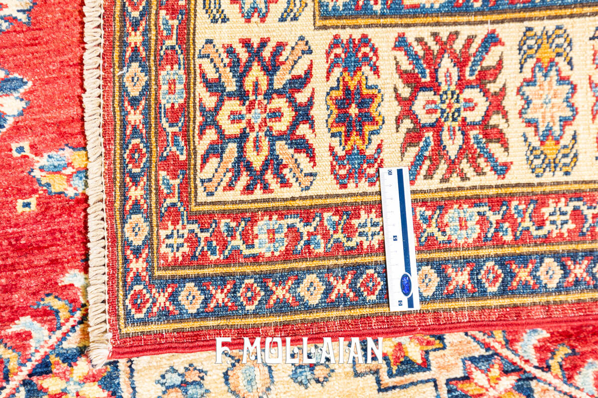 Tappeto Uzbek Royal Color Rosso (191×148 cm)