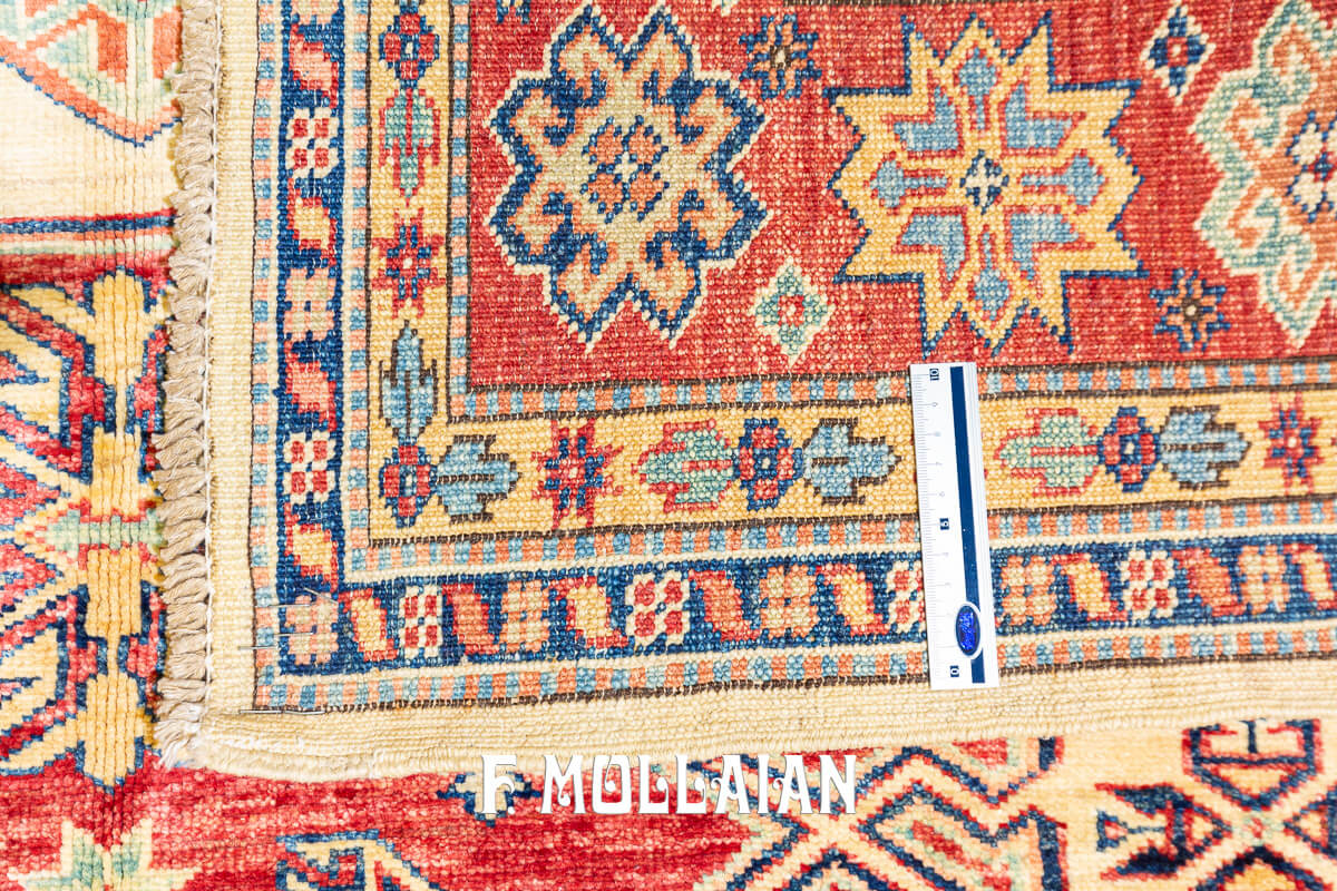 Tappeto Uzbek Royal Disegno Geometrico Color Beige (192×146 cm)