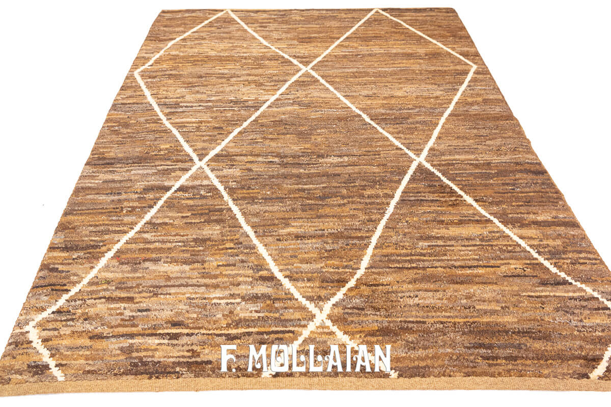 Morrocan Rug Brown Color (249×171 cm)