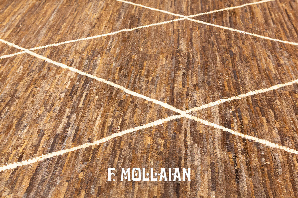 Morrocan Rug Brown Color (249×171 cm)