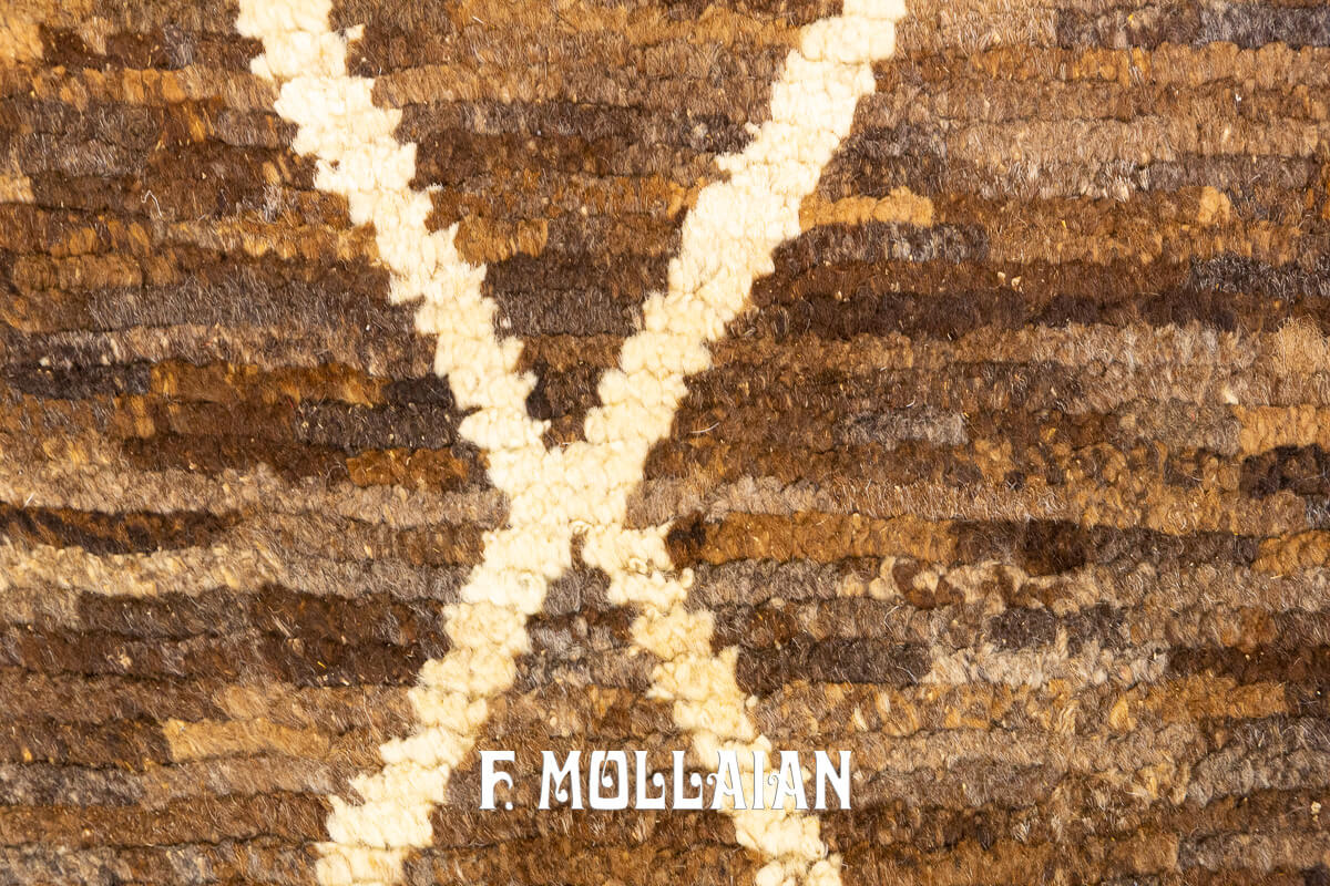 Morrocan Rug Brown Color (249×171 cm)
