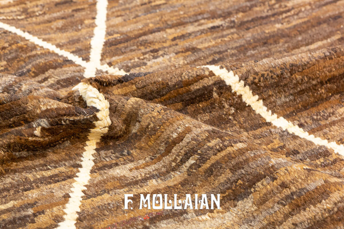 Morrocan Rug Brown Color (249×171 cm)